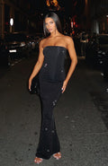 Platinum Maxi Dress Black