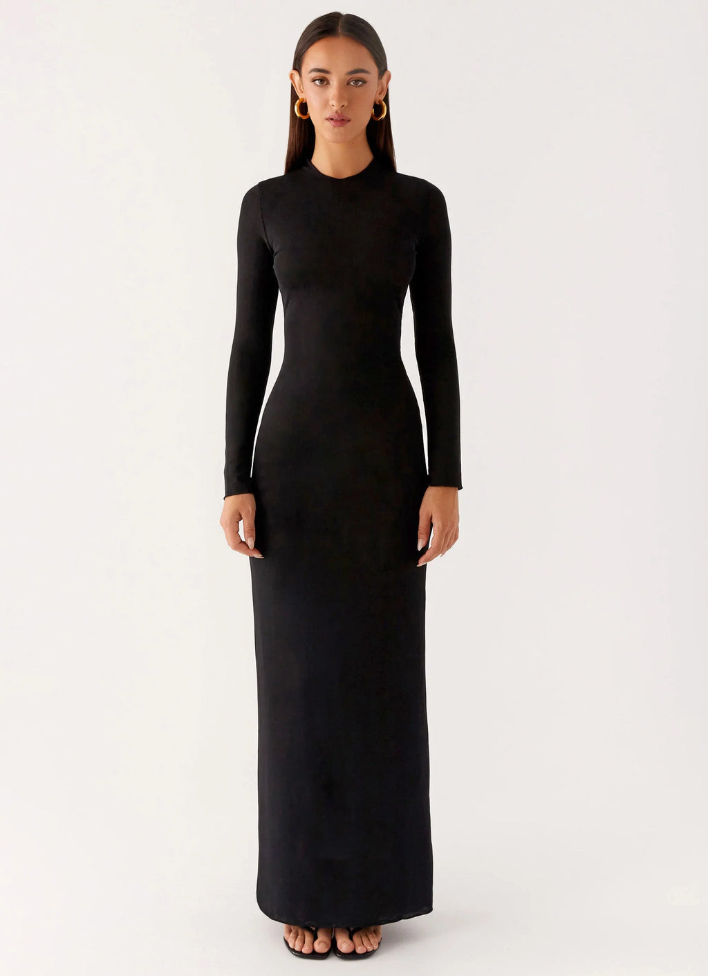 Kamora Maxi Dress - Black